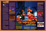 1993 Magical Quest Starring Mickey Mouse SNES Original Ad / Promo vr2