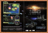 Conquest PC Original 2003 Ad Authentic UbiSoft Space Strategy Video Game Promo