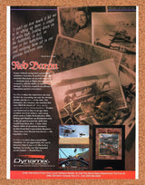 Red Baron PC Original 1991 Vintage Ad - Video Game Promo