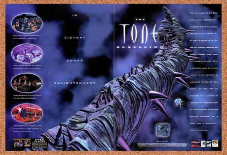 1997 Tone Rebellion PC Original Advertisement / Retro Promo v1