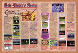 1995 Chrono Trigger SNES Original Advertisement / Retro Wall Art v3