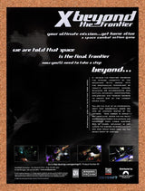 2000 X Beyond The Frontier PC Original Advertisement / Retro Wall Art v1