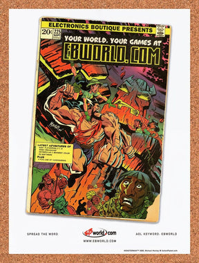 2000 EB Games Your World Your Games Original Advertisement / Retro Wall Art v24