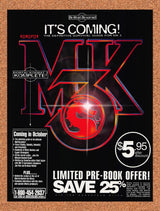 1995 Mortal Kombat 3 GameFan Survival Guide Original Advertisement /Promo v1