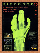 Bioforge PC Original 1995 Vintage Ad - Video Game Promo