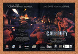 Call Of Duty PC Original 2006 Ad Authentic Windows WW2 Video Game Promo Art