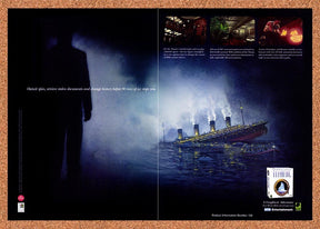 1996 Titanic PC Original Advertisement / Retro Promo v1
