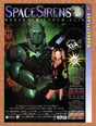 1995 Space Sirens 2 Megababes From Ajia Erotic CD-ROM Original Ad / Promo v3