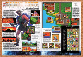 1993 Shining Force Genesis Original Advertisement / Retro Wall Art v2