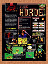 1994 The Horde 3DO Review Original Advertisement / Retro Promo v2