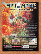 The Art Of Magic PC Original 2003 Ad Authentic Bethesda RPG Video Game Promo