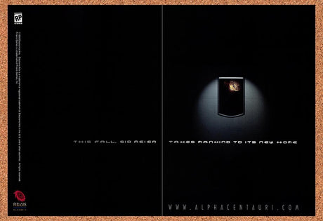 1998 Alpha Centauri PC Original Advertisement / Retro Promo v1