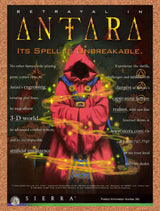 1997 Betrayal In Antara PC Original Advertisement / Retro Promo v1