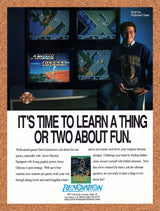 1991 Arcus Odyssey Genesis Original Advertisement / Retro Wall Art v1