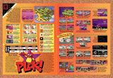 1993 Plok! SNES Original Advertisement / Retro Promo v3
