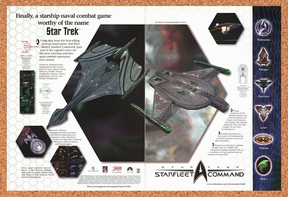 Star Trek Starfleet Command PC Original 2001 Ad Authentic Video Game Promo