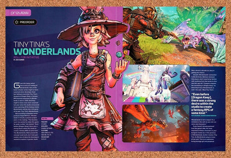 Tiny Tina's Wonderland PS5 Original 2022 Ad - Video Game Display Promo