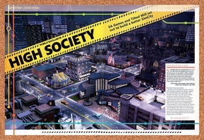 Sim City Societies PC Original 2007 Vintage Ad - Video Game Review Promo