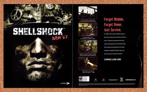 2004 ShellShock Nam 67 PC Original Advertisement / Retro Promo v1