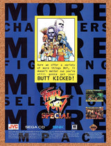 1995 Fatal Fury Special Genesis Original Advertisement / Retro Wall Art v1