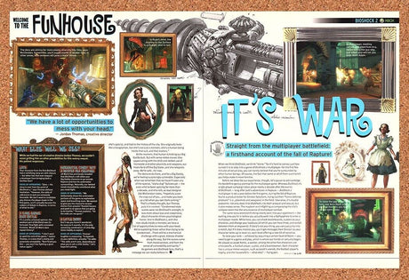 Bioshock 2 Xbox 360 Original 2009 Print Ad Authentic Video Game Review Promo