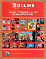Nintendo Switch Online Original 2022 Ad - Video Game Display Promo
