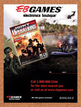 2004 Joint Operations Typhoon Rising EB Games Original Advertisement / Promo v2