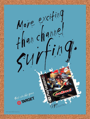 1999 Jet Moto 3 Target Original Advertisement / Retro Promo v3