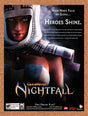 2006 Guild Wars Nightfall PC Original Advertisement / Retro Promo v4
