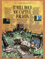 1989 Legend Of Blacksilver Commodore 64 Original Ad / Retro Wall Art v1