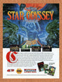 Star Odyssey Genesis Original 1992 Ad Authentic Sega Video Game Promo v1