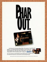 1992 Phalanx SNES Original Advertisement / Retro Promo v2