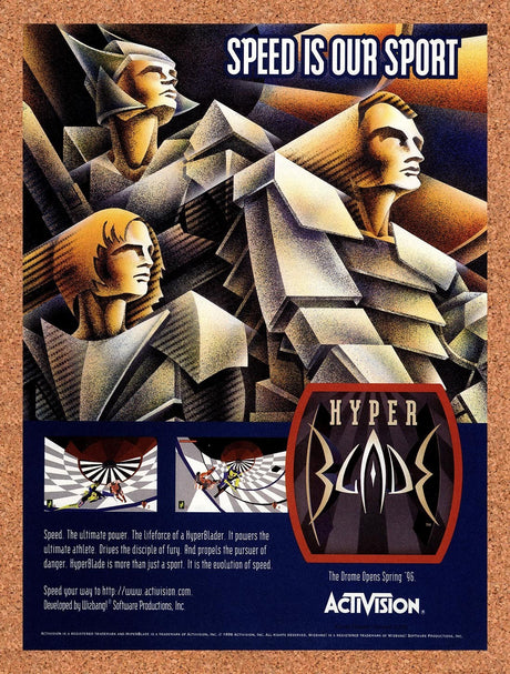 1996 HyperBlade PC Original Advertisement / Retro Promo v3