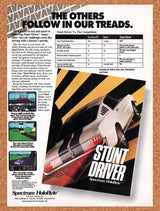 1991 Stunt Driver IBM Original Advertisement / Retro Wall Art v2