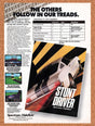 1991 Stunt Driver IBM Original Advertisement / Retro Wall Art v2