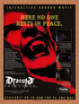 1994 Dracula Unleashed PC Original Advertisement / Retro Promo v1