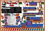 1992 Road Runner Death Valley Rally SNES Original Ad / Retro Wall Art v2