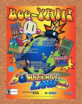 Bomberman Land Touch DS Original 2006 Ad Authentic Nintendo Video Game Promo