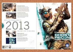 2006 Ghost Recon Advanced Warfighter PC Original Advertisement / Retro Promo v3