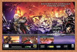 Warhammer 40000 PC Dawn Of War Soul Original 2010 Ad Authentic Video Game Promo