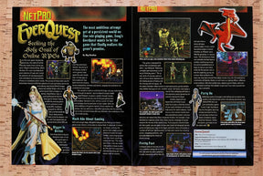 1998 EverQuest Vanilla Early Preview Original Advertisement / Retro Promo vr1