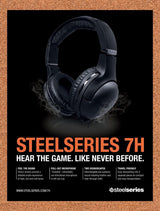 2012 SteelSeries 7H Original Advertisement / Retro Wall Art v3