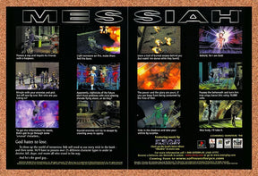 1998 Messiah PS1 Original Advertisement / Retro Promo v2
