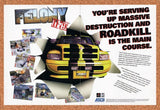 1998 Felony 11-79 PS1 Original Advertisement / Retro Promo v1