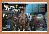 Metro Last Light Xbox 360 Original 2015 Ad Authentic Horror Video Game Promo