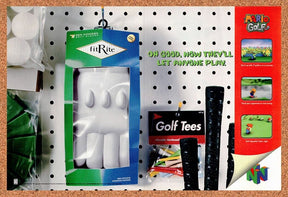 Mario Golf N64 Original 1999 Vintage Ad - Video Game Promo
