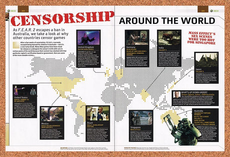 2009 FEAR 2 Project Origin Censorship Ban Original Ad / Retro Wall Art v3