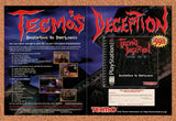 1997 Tecmo's Deception Invitation To Darkness PS1 Original Ad / Promo v2