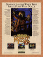 1991 Monkey Island 2 Le Chucks Revenge PC Original Ad / Retro Promo v1