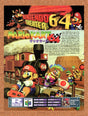 1997 Mario Kart 64 N64 Original Advertisement / Retro Promo vr1